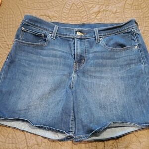 Levi's Women's Denim Jean Shorts - Blue